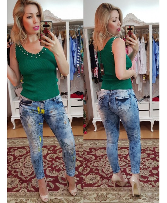 Calça jeans Eve